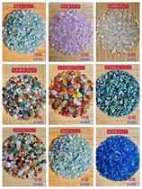 Natural gem Buddhist offerings Seven treasures and eight treasures Manzaman tea Luo Sijia packed 2 crystal glazed pearls