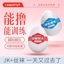 Lesparty日益壮大弹无虚发自慰蛋隐形宿舍便携男用品性飞机男杯