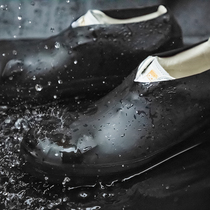 Japan imported Rain Socks sneakers rain-proof shoe cover leather shoes non-slip waterproof cover dust cover rainy foot cover