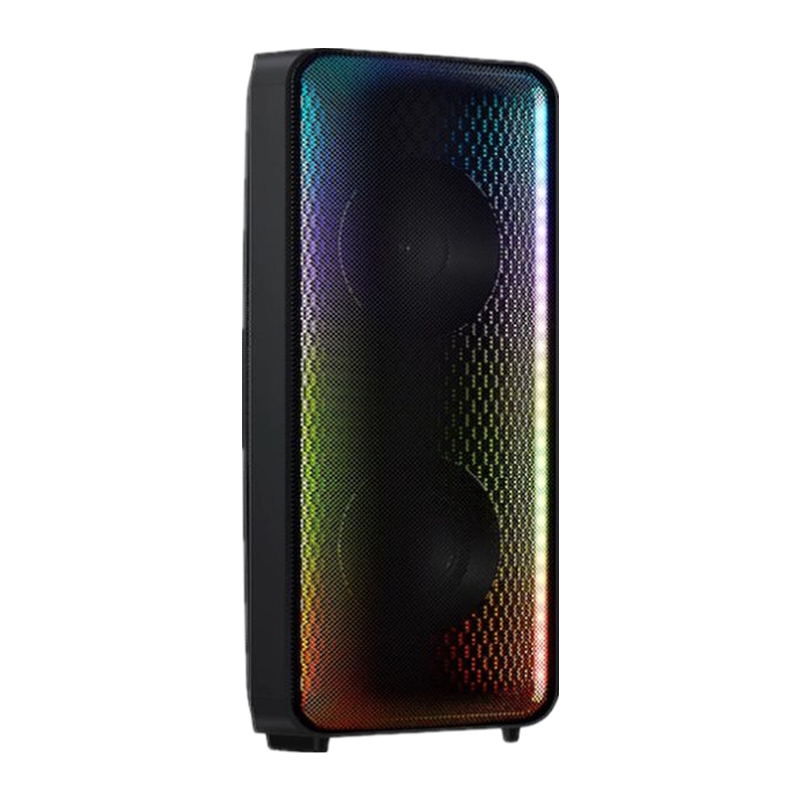 Samsung/Samsung Mx-St40B Wireless Bluetooth Speaker Tower with High Power, Stereo Sound, and Colorful Led Lights
