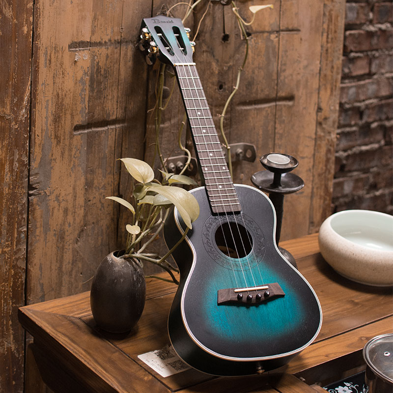 Banserton Yuqueriri veneer 23 inch female male beginner child small guitar Ukrili starter 26 inch