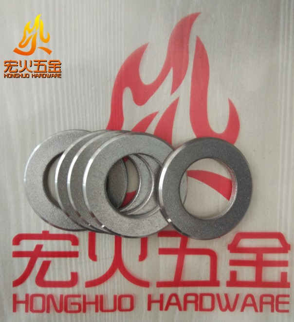 Honghuo 304 stainless steel chamfered flat washer ISO7090 GB97 2 DIN125B M12 M14 M16