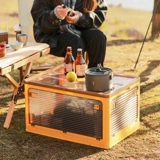 Дорожный складной портативный ящик для хранения, палатка для кемпинга, снаряжение, посуда, сумка-органайзер