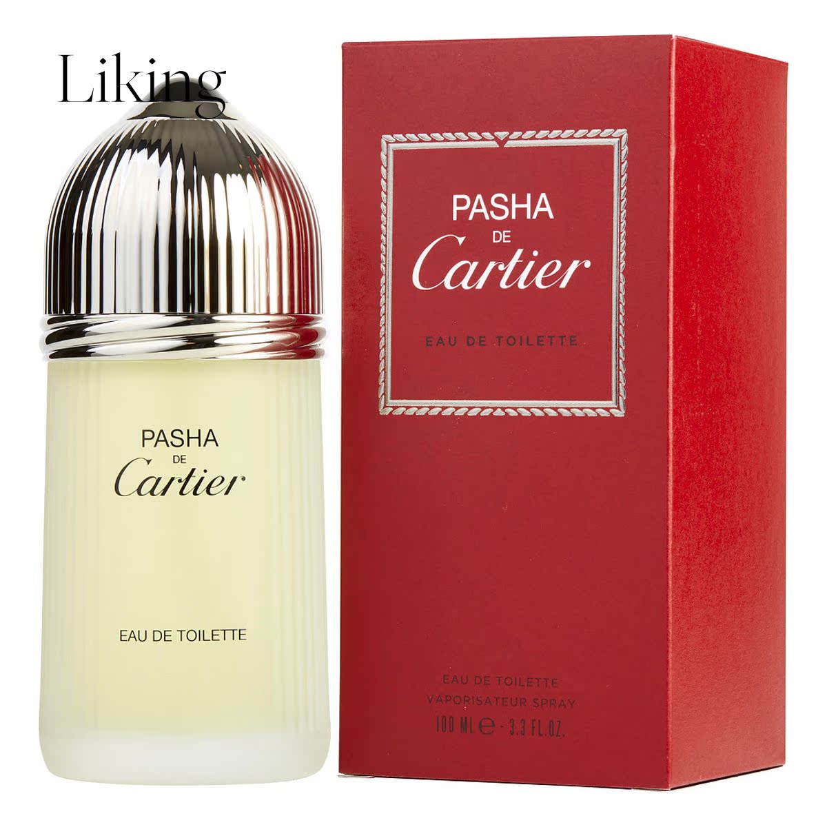 Cartier男士用Pasha De Cartier淡香水喷雾3.3盎司