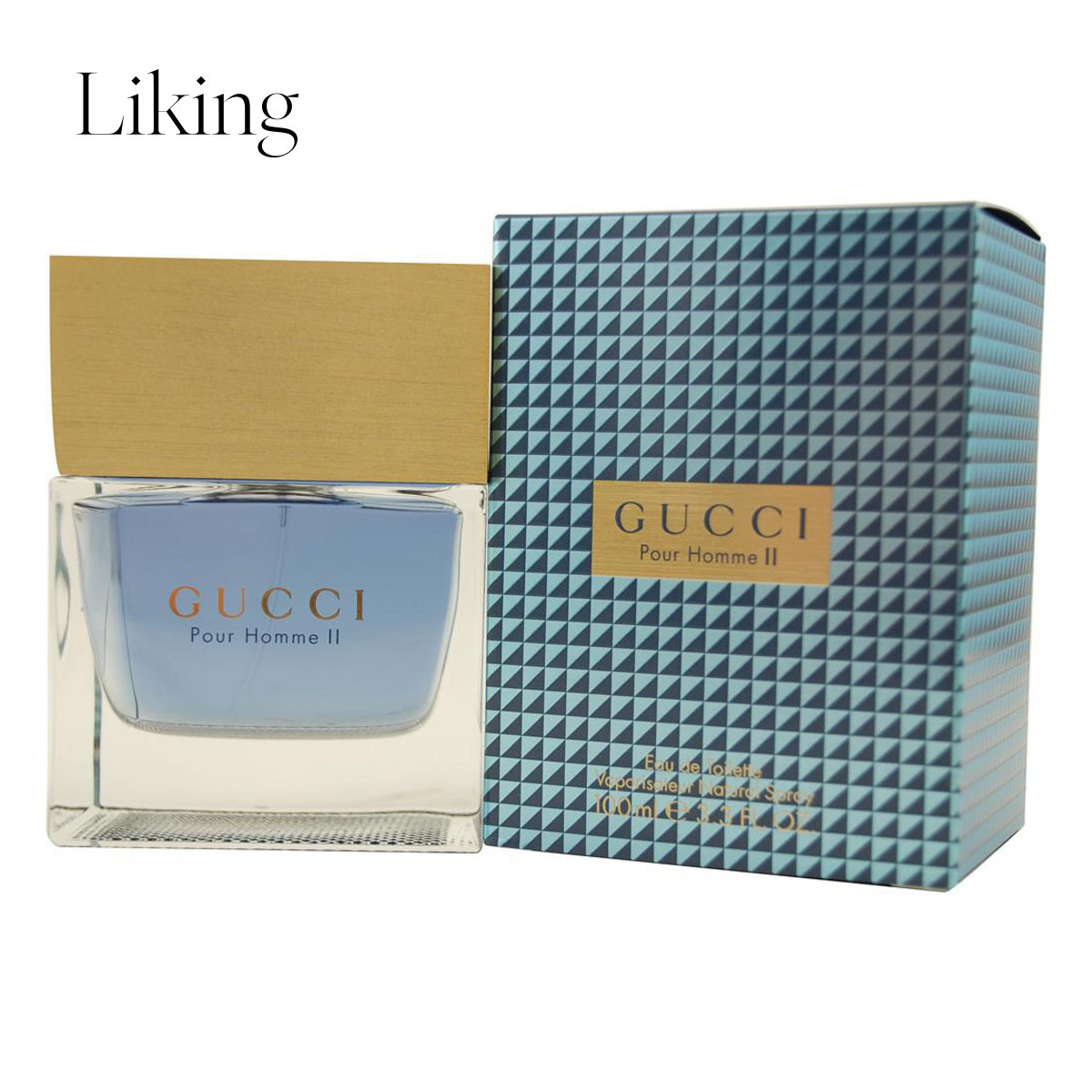 Gucci男士Pour Homme Ii 淡香水喷雾 3.3盎司