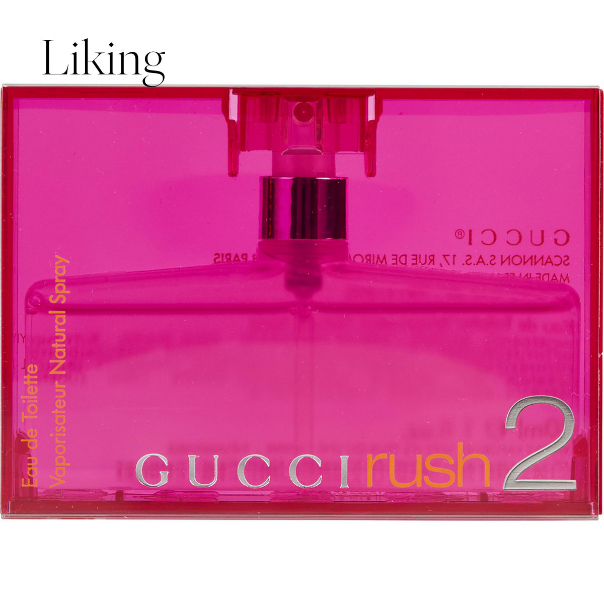 Gucci 古驰  Rush 2 狂爱二代 女士淡香水EDT 30ml