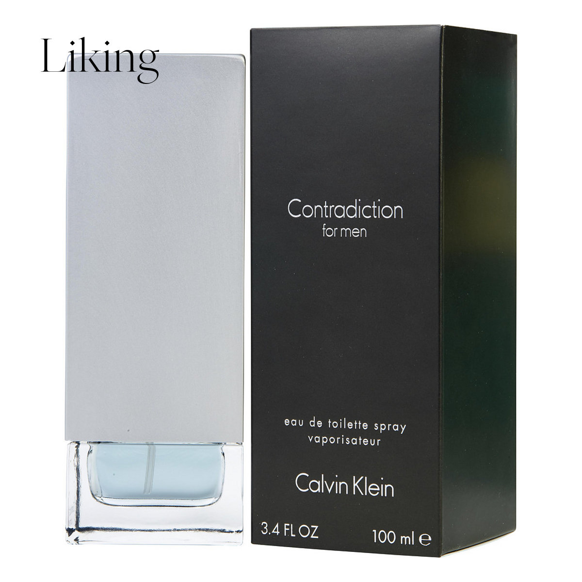 Calvin Klein男士Contradiction淡香水喷雾 3.4盎司