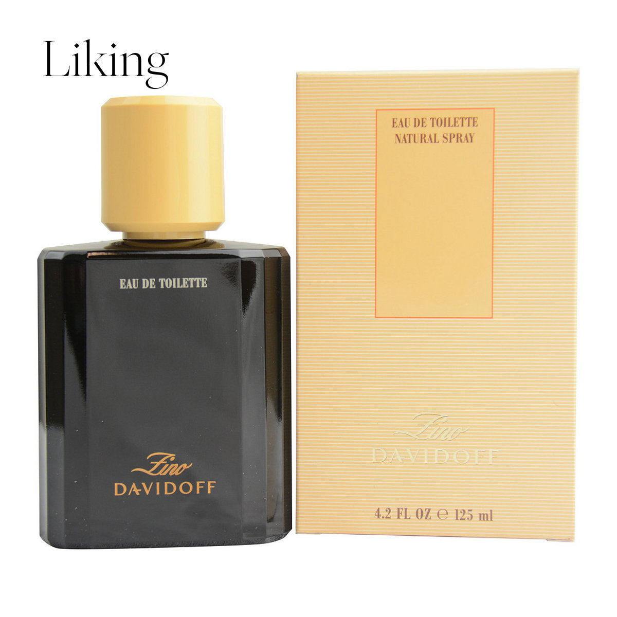 Davidoff 男士Zino Davidoff 淡香水喷雾 持久 4.2 盎司