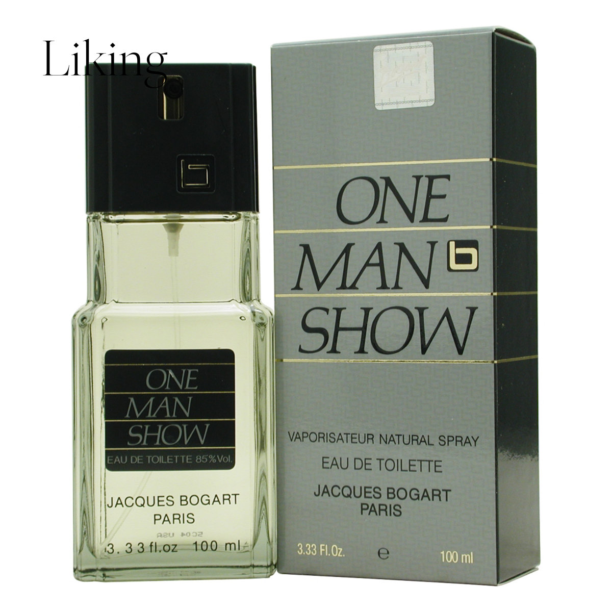 Jacques Bogart男士One Man Show淡香水喷雾 3.3盎司