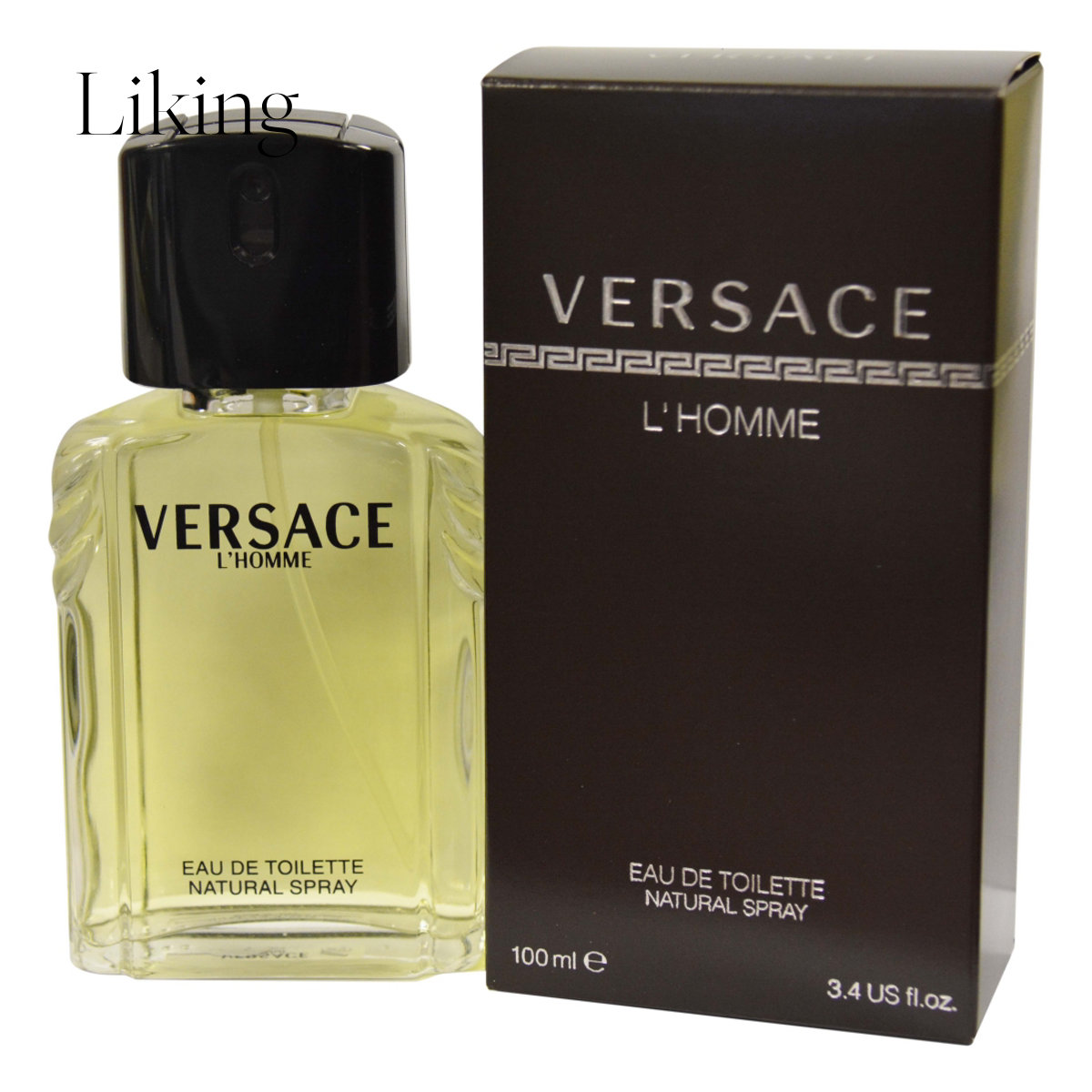 Gianni Versace男士Versace L'homme 淡香水喷雾 3.4盎司