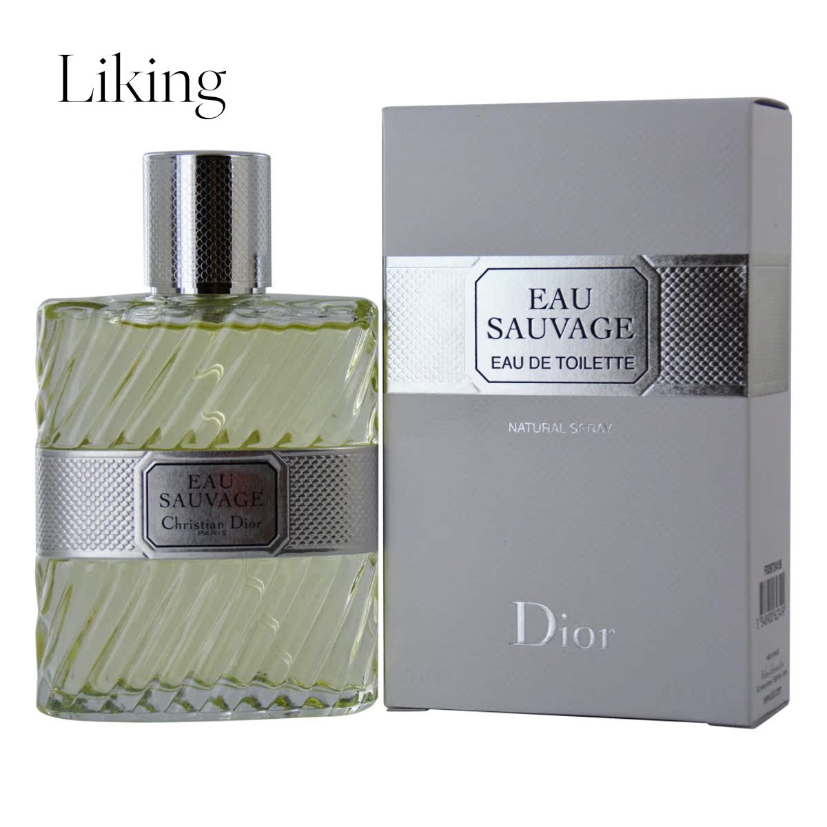 Christian Dior男士Eau Sauvage 淡香水喷雾 3.4盎司