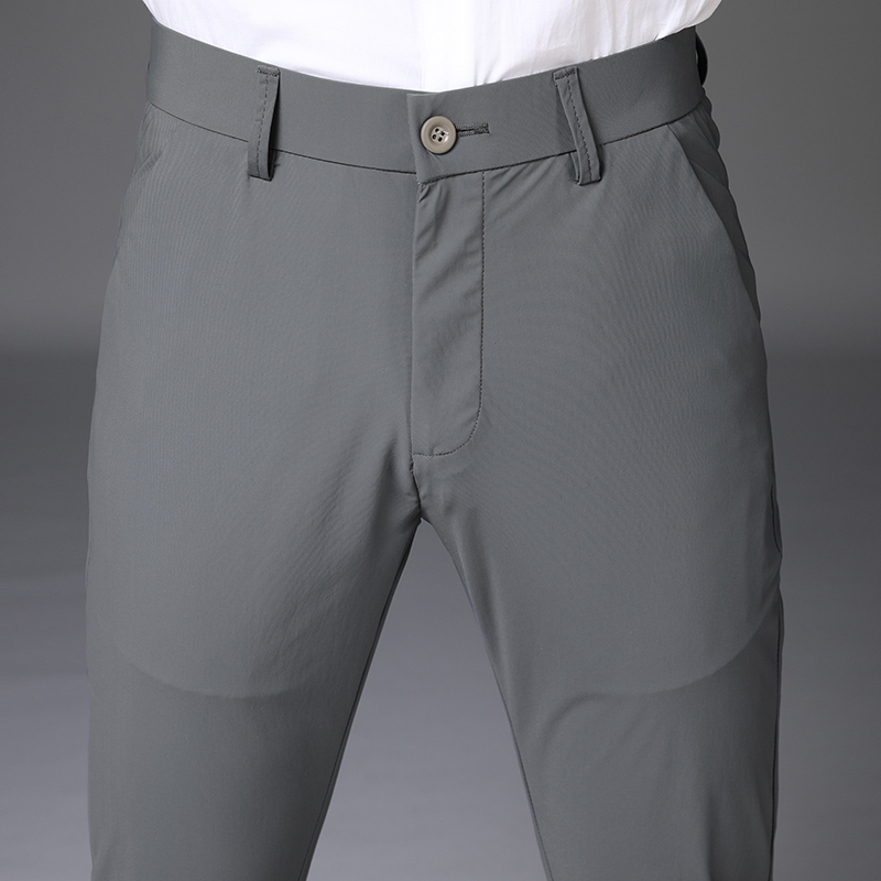 quần mùa hè của nam giới vào mùa xuân và mùa hè của nam giới thường quần nhỏ lớp sửa chữa quần trẻ thở mùa hè quần phù hợp.