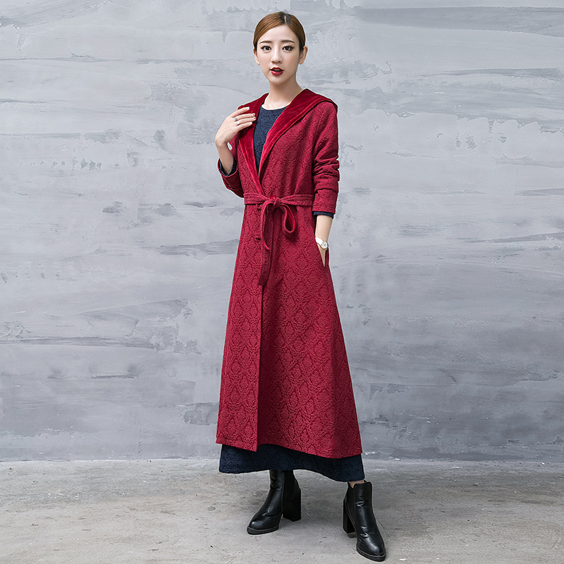 Trench pour femme XTRF LIN  XIANGTANG SPINNING en Coton - Ref 3226121 Image 4