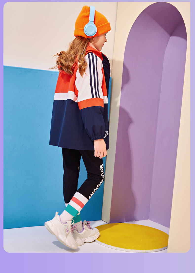 小马宝莉 22年秋季款 三合一可拆卸 女童冲锋衣两件套 聚划算双重优惠折后￥158.9包邮 110~160码多色可选