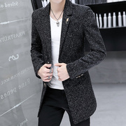 2019 mùa xuân và mùa thu mới của Men Casual áo gió vừa Handsome Suit Coat Thin Coat trẻ Tide Man