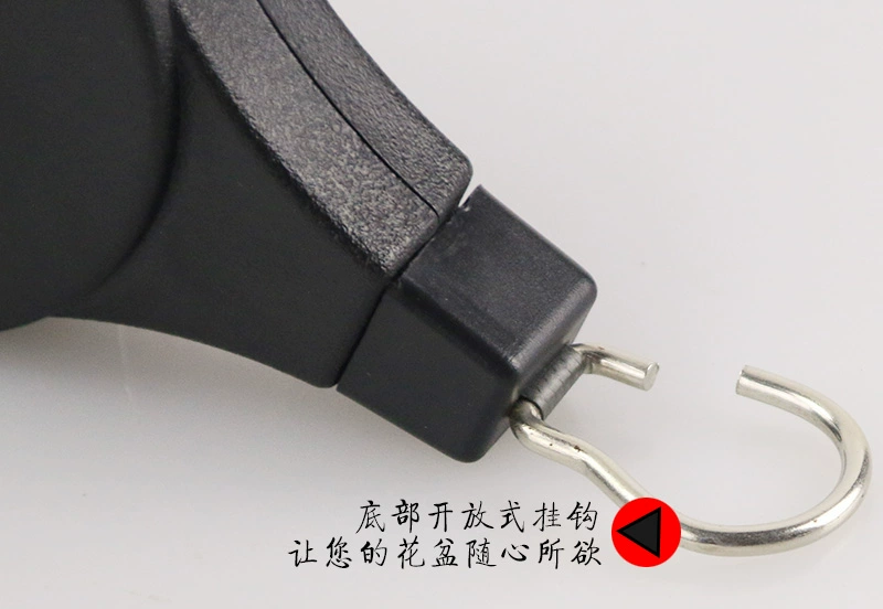Sparrow chậu hoa làm vườn móc kính thiên văn sáng tạo các mặt hàng gia dụng có thể được nâng dây cà rốt lồng xanh móc treo