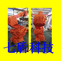 Yaskawa ABB Fanako Kawasaki KUKA spray coating robot protective clothing professional spot customized waterproof and dustproof