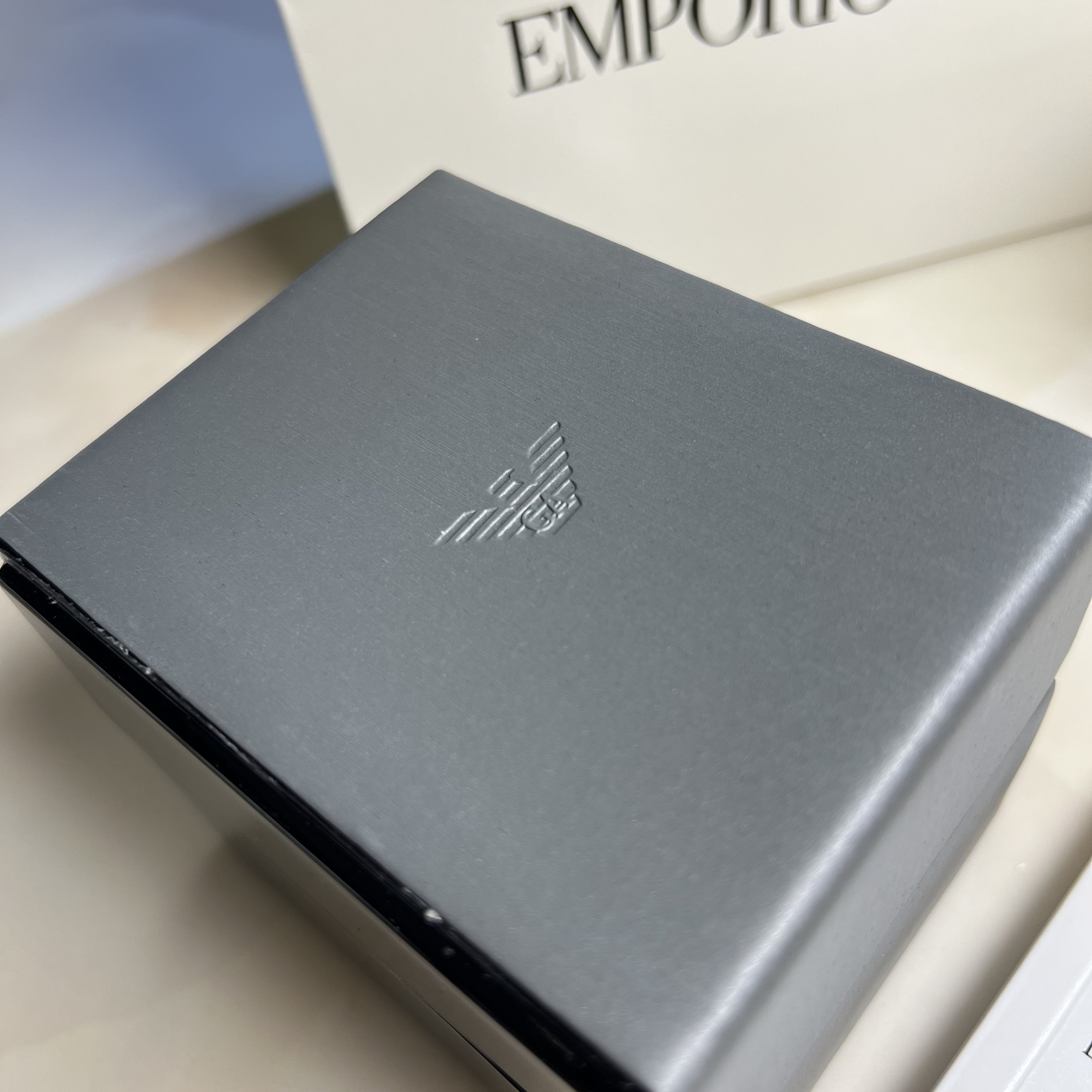 Armani Watch Box Armanl Storage Watch Gift Box Packaging Jewelry Box High-End Watch Packaging Counter Box