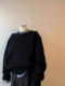 Black High-End Loose Pullover Sweater for Women 2026 Autumn and Winter Lazy Style Soft Knit Top for Layering