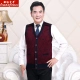 Áo len mùa thu và trung niên áo len nam cha mặc áo len ấm áp