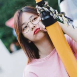 Японские брендовые ретро очки, популярно в интернете