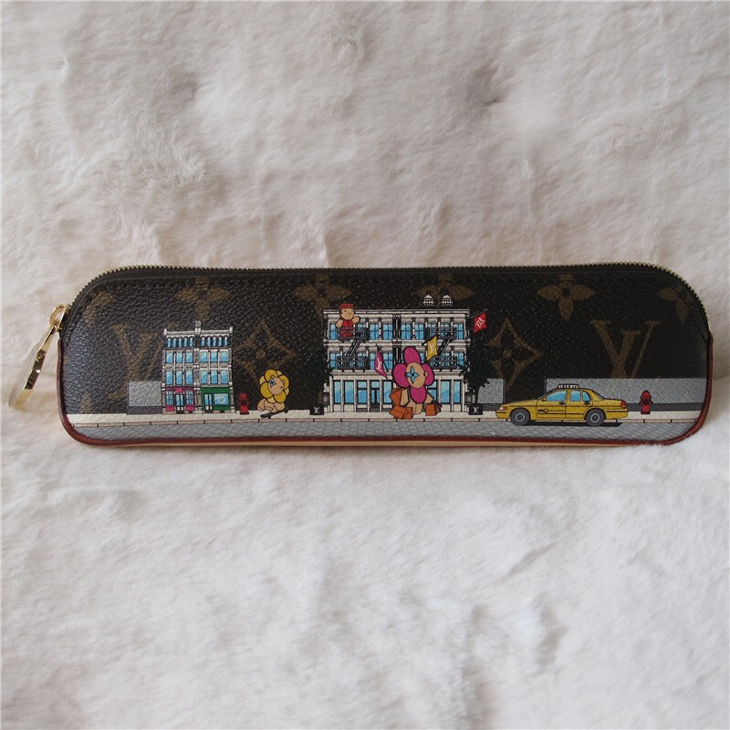 Japanese Store Louis Vuitton Lv City Limited Edition Coin Purse Stationery Bag Pencil Case Storage Bag Beijing in Stock