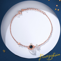 Sterling silver bracelet female summer 2021 New ins niche design simple High sense girlfriends handwear birthday gift