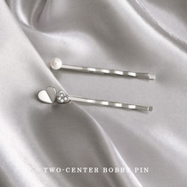 Sterling silver hairclip 2021 new summer temperament side clip side Girl clip hair accessories birthday gift for girlfriend