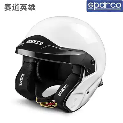 Italy imported Sparco RJ-3 racing helmet FIA certification 8859 fire Four Seasons universal RV semi-helmet