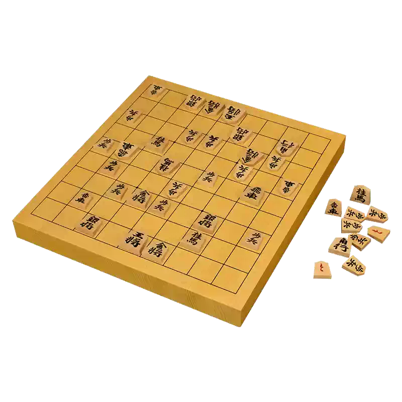 日本原装新榧木将棋棋盘5cm厚实木将棋组合专业用具黄杨木