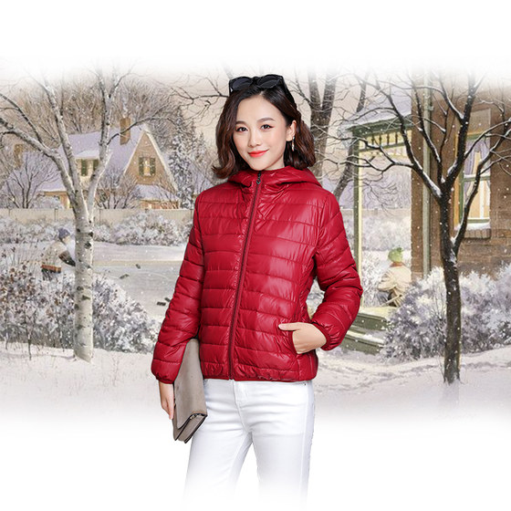 Women's cotton-padded jacket 2024 new winter lightweight down-padded jacket Korean style loose student short small cotton-padded jacket