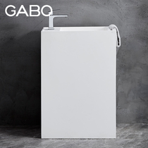 GABO Guanbo artificial stone column basin Matte art column basin 0 6 meters high independent column basin 10216