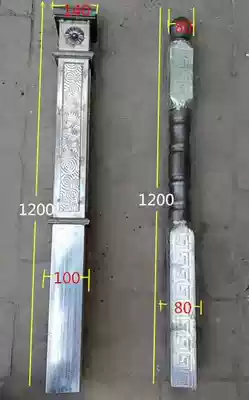 Stair columns wrought iron columns square columns 100 columns 80 columns railing columns railings columns