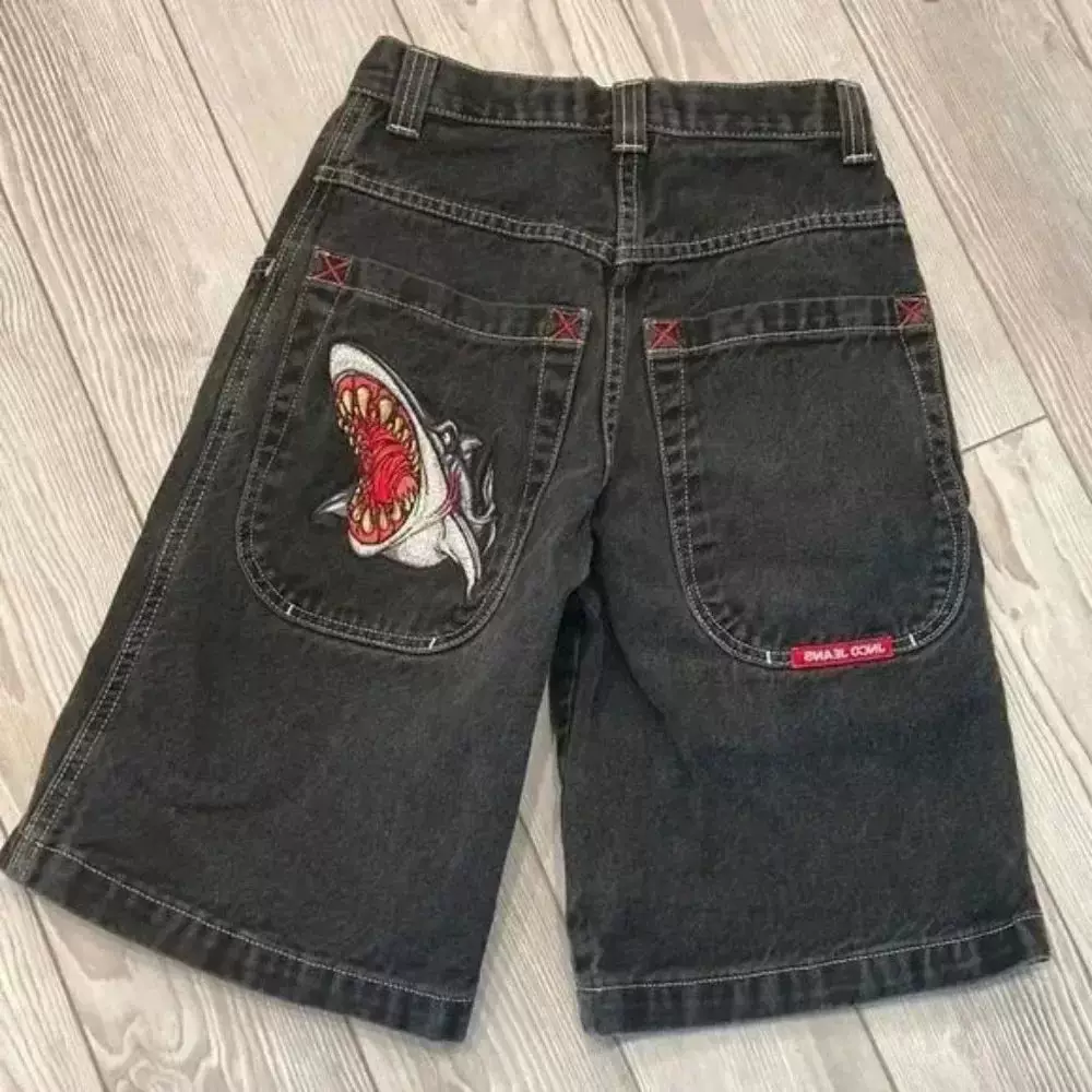 Джинсы JNCO Y2K японский стиль 2000-х, широкий мешковатый крой, размеры 28–34 (талия 72–85 см)