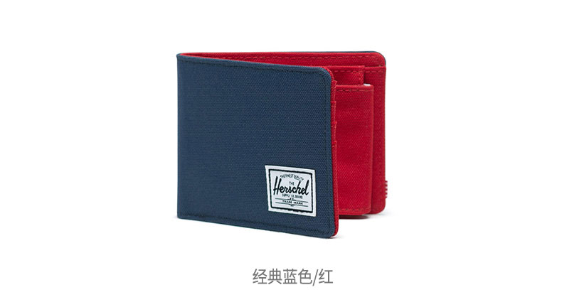 Herschel Cung cấp Roy + Đồng xu ngắn chống trộm ví nam và nữ đoạn ngắn thương hiệu thủy triều nhỏ - Ví tiền ví da nam hàng hiệu