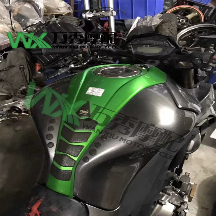Kawasaki Z1000 phía trước và phía sau ống xả ống xả bên hông hỗ trợ bên thân công tắc ngọn lửa cảm ứng - Ống xả xe máy