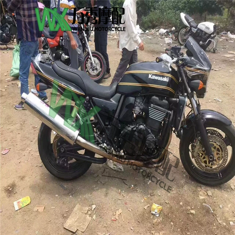 Kawasaki ZRX1100 đầu lợn lớn 1200 ly hợp bên nắp động cơ kích hoạt nắp xi lanh che đầu ống xả mui xe ống xả - Ống xả xe máy