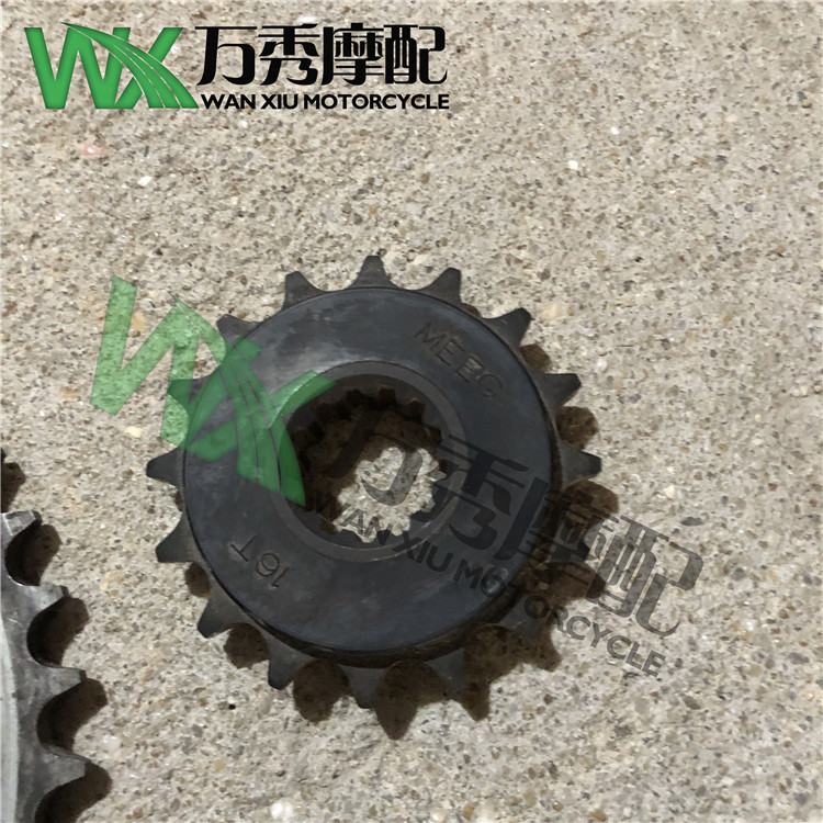 CBR600 F5 CBR1000 07-18 năm trước và sau chuỗi bánh răng trục khuỷu - Xe máy Gears 	nhông trước xe máy 16 răng	