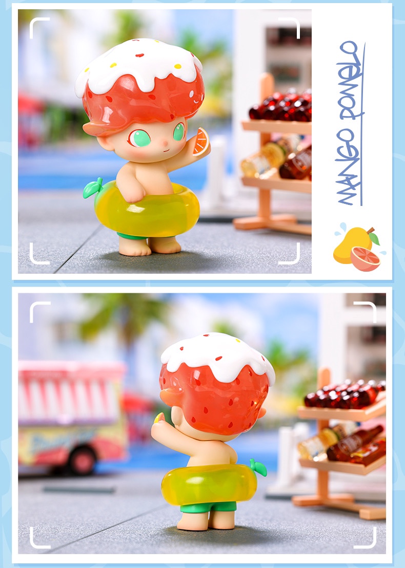POPMART DIMOO Mango Pomelo フィギュア DIMOO Mango Pomelo