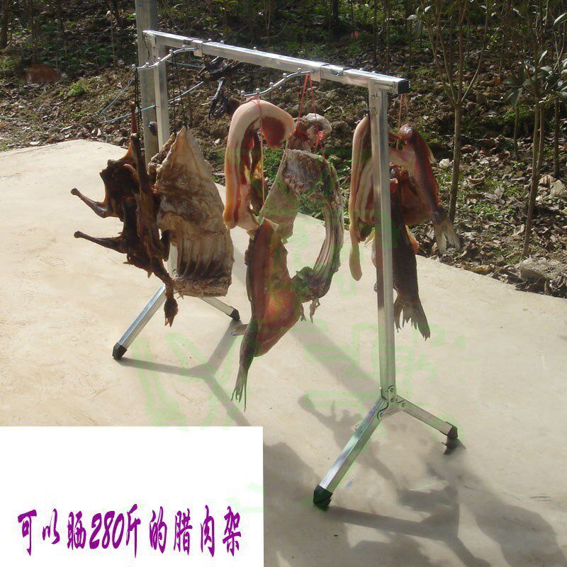 Hanging bacon racksbatching stalls stall racks home folding rack folding racks drying racks selling vegetables outdoor night market shelves