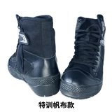 Высокие сверхлегкие летние тканевые тактические износостойкие сапоги, нескользящие ботинки, высокая талия