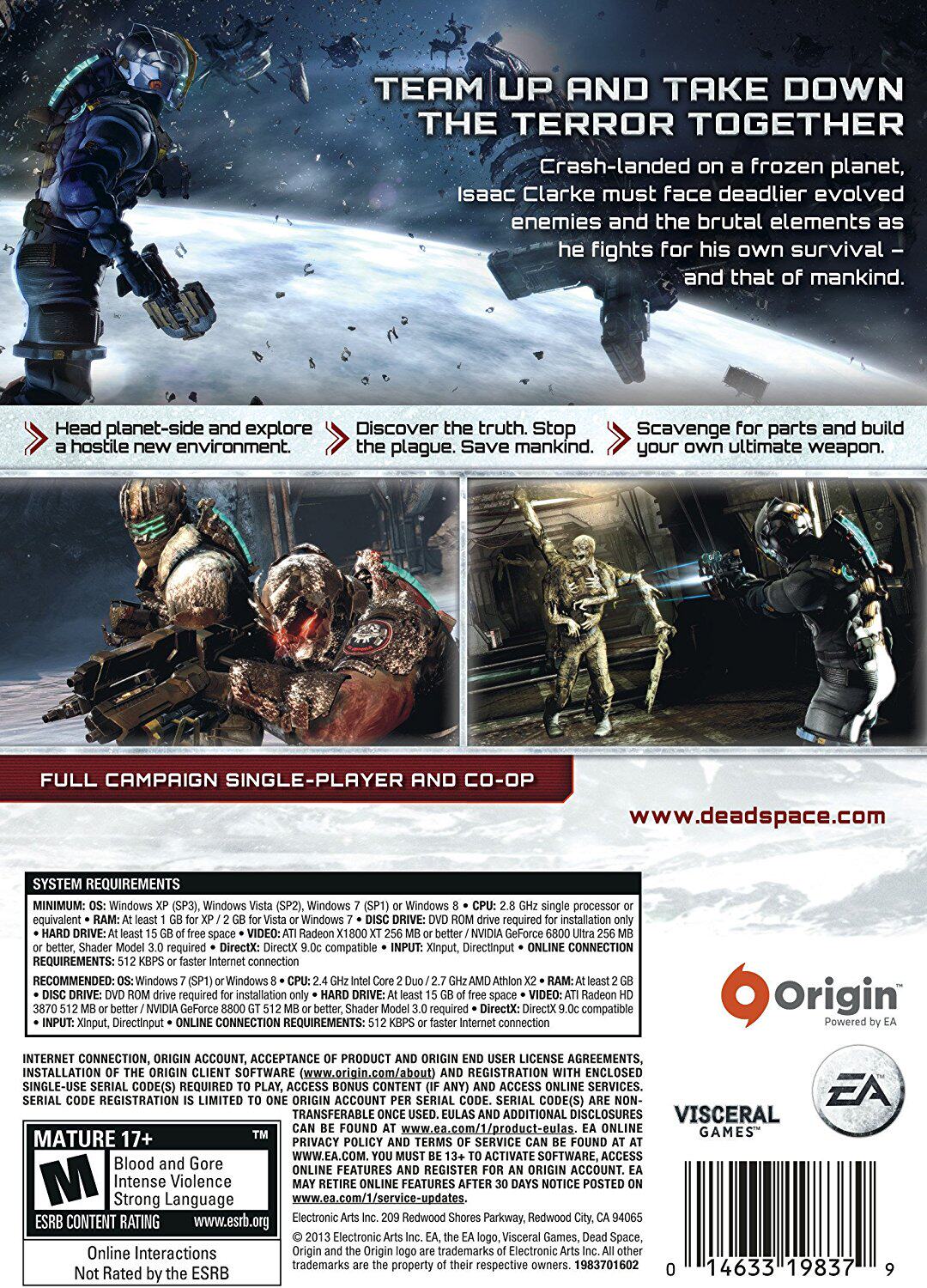Origin正版PC《死亡空间3》CD Key激活难?新手该如何操作?_cdkey_淘宝游戏网