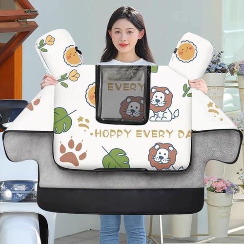 Ветрозащитный удерживающий тепло утепленный защищающий от холода универсальный электромобиль, семейный стиль