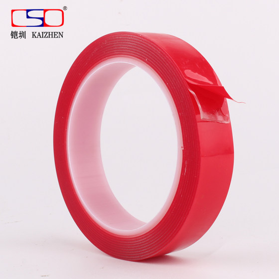 铠圳 透明亚克力双面强力胶 防水耐高温车用无痕胶带贴 1CM*3M长