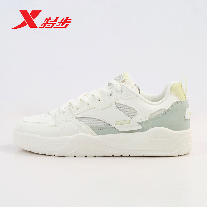 Xtep Women's Sneakers 2026 Summer Low-Top Trendy Versatile Casual Shoes Lightweight Sports Shoes 974218310032