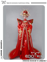 Xiaobai Stage Design Studio Bar Chinese Style Grand Opening Celebration Clothing