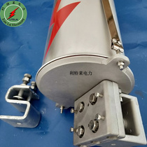 adss optical cable joint box shell metal joint box rod with aluminum alloy optical fiber continuebox middle connection box