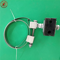 ADSS lead wire clamp steel tube tower with guide clamp optical fiber lead fixed clamp optical cable fixing gold tool