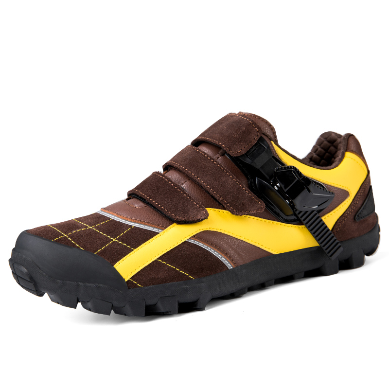 Cycling shoes casual lock-free cycling shoes men's bicycle non-locking road bike flat-bottomed pedal-assisted cycling shoes equipment