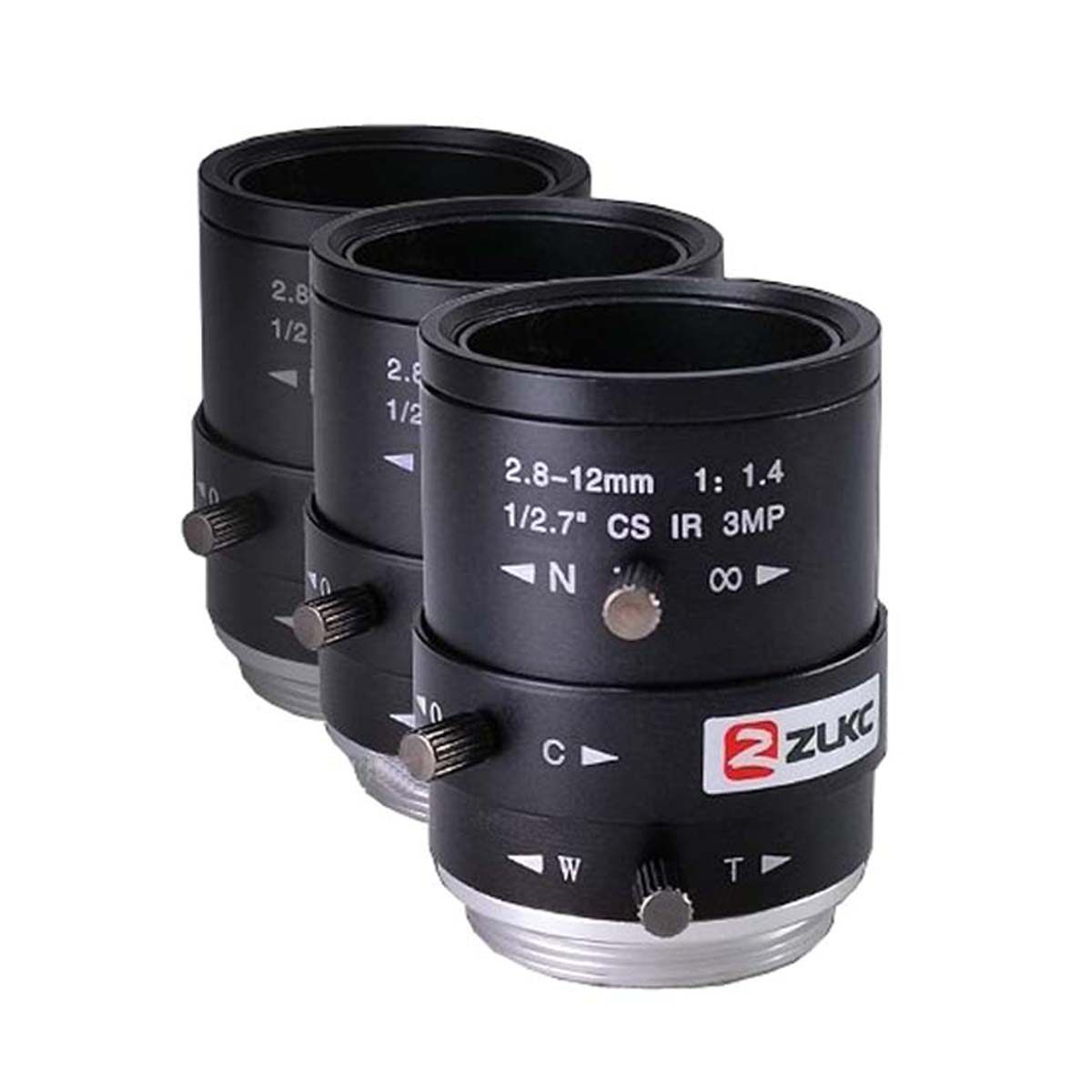 Megapixel lens SSV02812 manual aperture 2 8-12mm ultra wide angle network camera lens IR